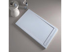 Delimoa SMART shower tray, slate grey finish, with coloured grate - 160x70 cm 19701GBZQ