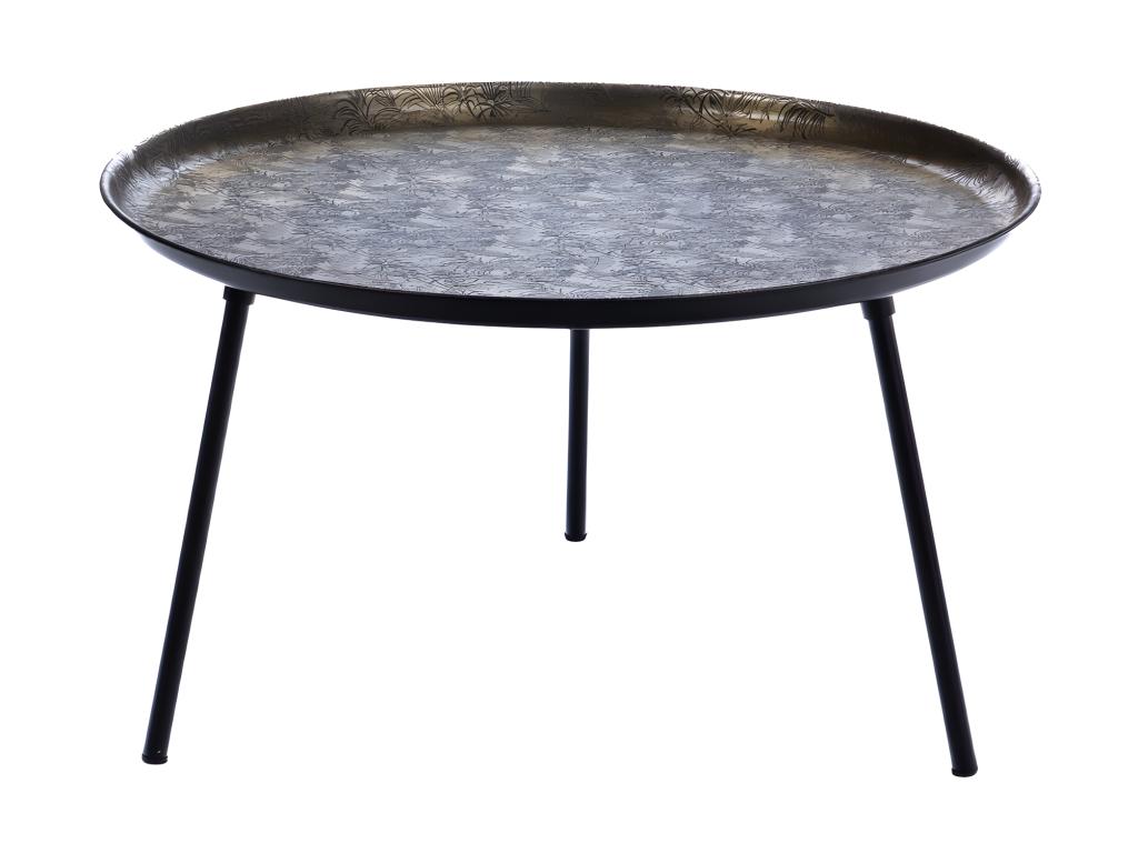 Round Palm Tree Coffee Table 95149NIQV