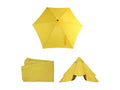 Replacement canopy for Lisbon III parasol, yellow, 25698ZUSY