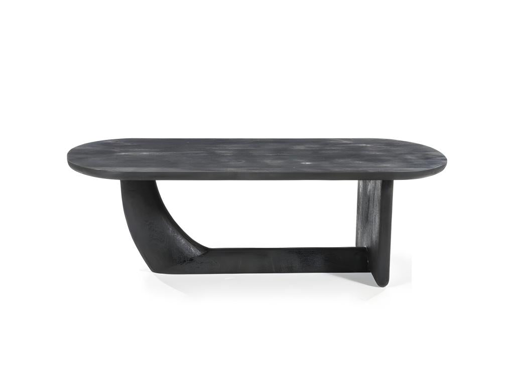 Artanzy - Mango Wood Coffee Table - Black 85966VXLC