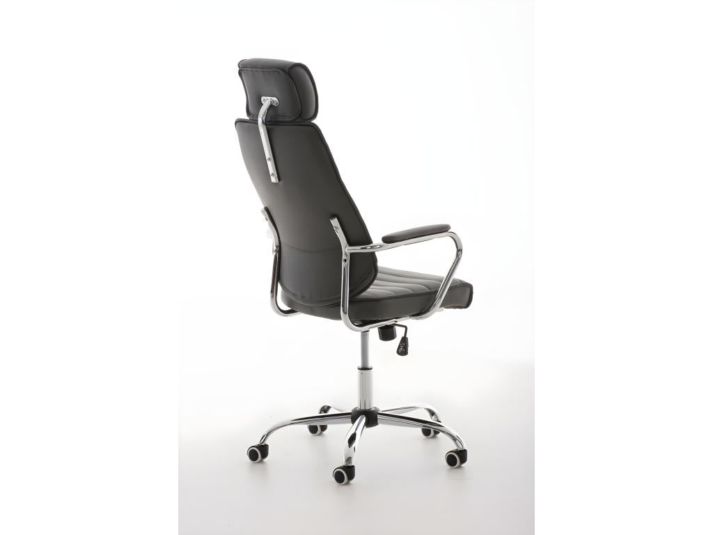 Grey office chair 59x57x128 cm bur10006 59174DSOR
