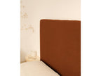 Terracotta cotton headboard 180x80cm - Delimoa 35146TRTU