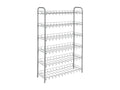 Delimoa 6-Tier Shoe Rack, Shoe 6, Silver Grey, 13996XQYB