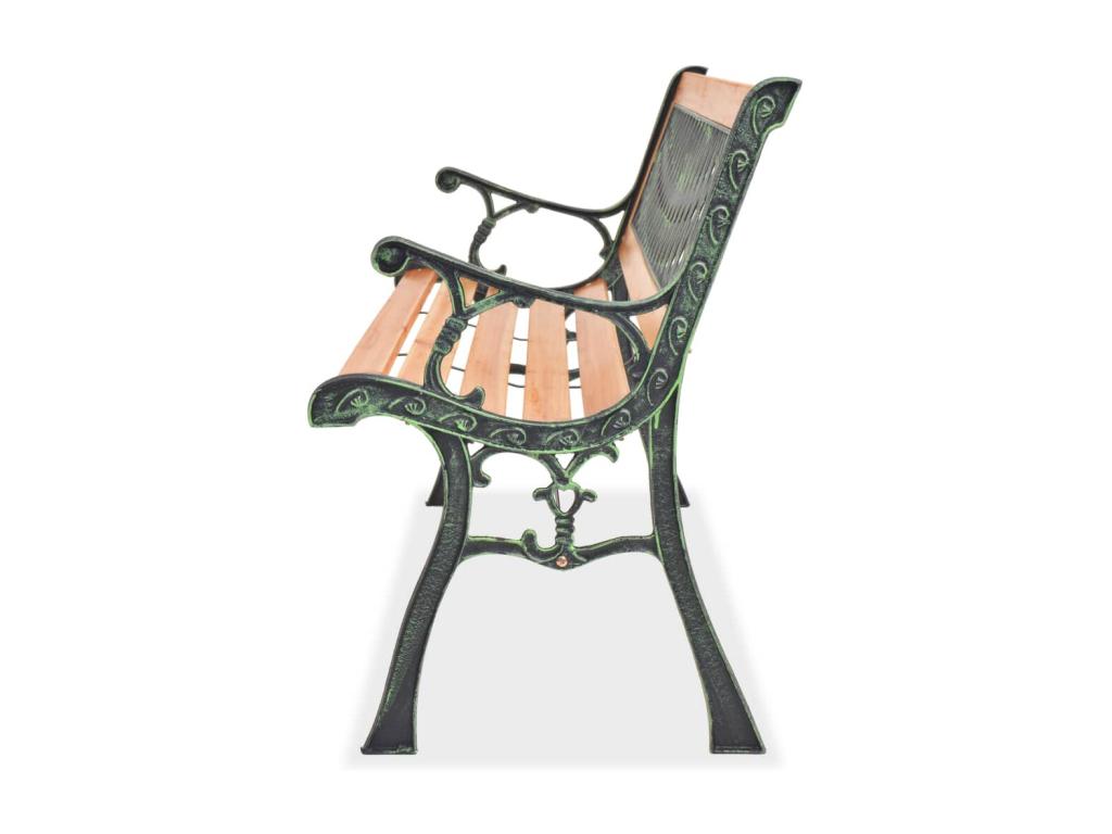 Garden bench 122cm Wood 2 72445YFBB