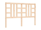 Bed frame with headboard 160x200 solid wood 48679BUPZ