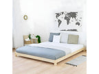 Double bed 160x200 Tatami style - Wood 89526SZMR