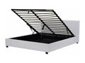 Delimoa double bed with storage - 160x200 cm - White 42854WQVG