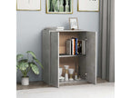 Concrete Grey Buffet 60x30x75 cm Chipboard 07708OHMO