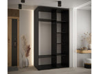 Delimoa 8 Sliding Door Wardrobe 235.2/130/60 2 Doors Black/White/Black 47889GAWJ