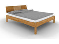 VENTO - Bed with headboard in natural oiled wild oak wood 120x200 69755ZMFK