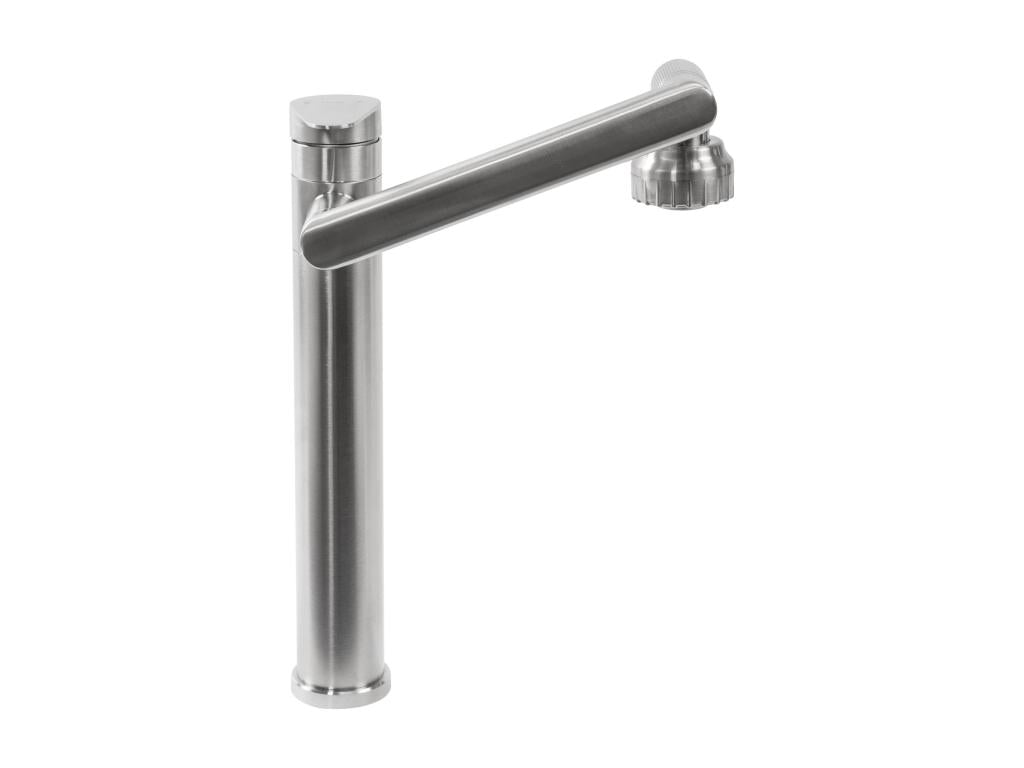 Delimoa High Brush Nickel Sink Faucet 25854CHQT