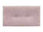 Artanzy Plain Corduroy Headboard with Buttons 95x50 cm for 80/90 cm Beds - Pale Pink 95518KPUJ