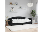 Daybed with black velvet mattress 80x200 cm 74146IKXA