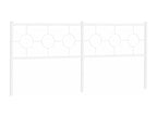 White metal headboard 193 cm 10009IYCH