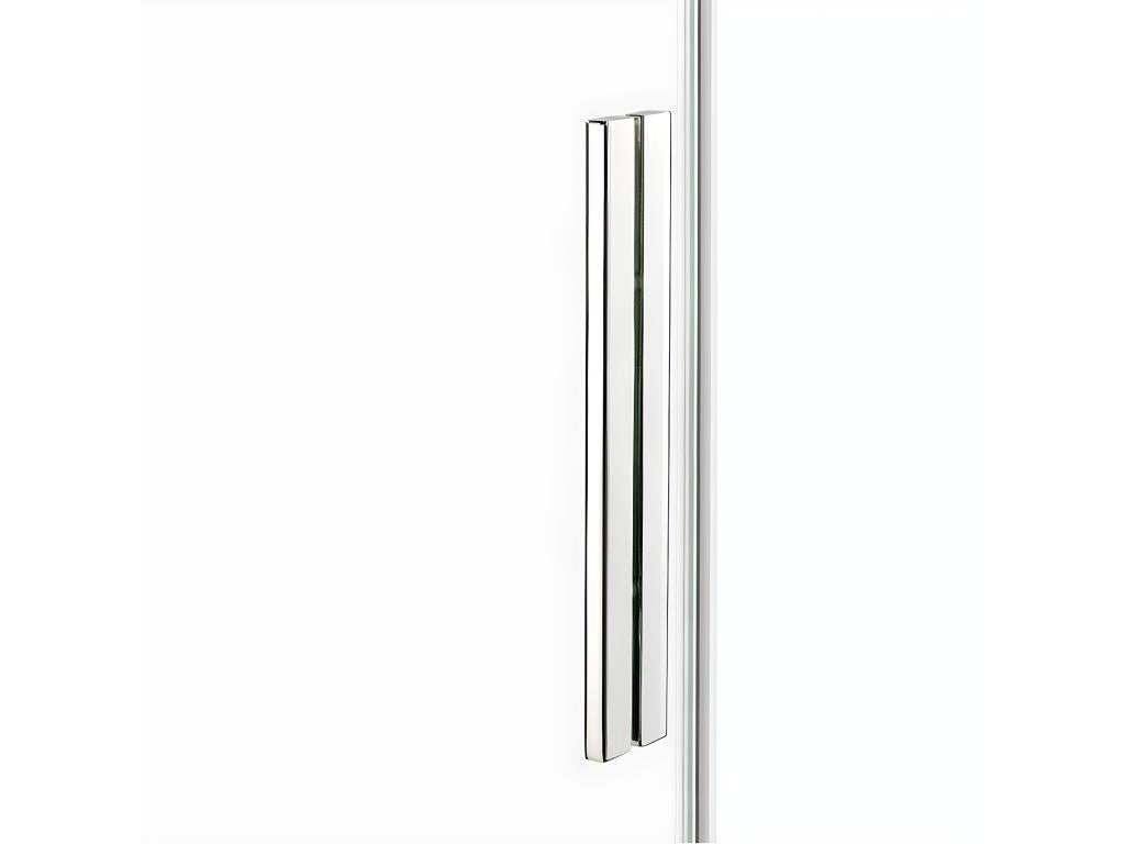 MALDIVES 100x110 cm sliding shower enclosure by Delimoa with corner access 54154OUMP