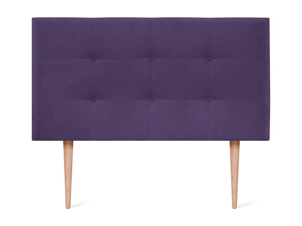 Delimoa Upholstered Fabric Headboard 95x115cm with Legs for 90cm Bed - Delimoa 78722DMIK
