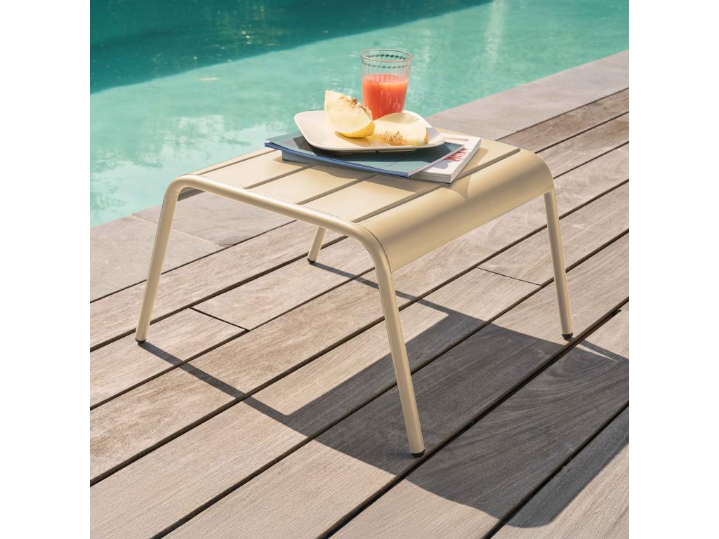 Ivory metal footrest - Delimoa 87426QBEF