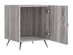 Delimoa Premium - 2-piece bedside tables, Delimoa grey, 40x40x50cm, engineered wood, 81363WWOS
