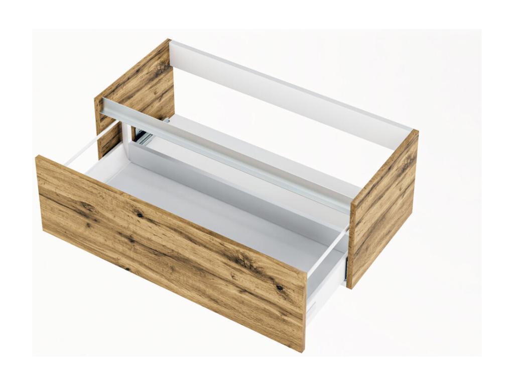 Artanzy 6-piece bathroom set, honey oak 66095SXDI