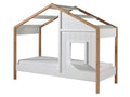 Delimoa II Children's Cabin Bed 90x200cm White 19331PIZV