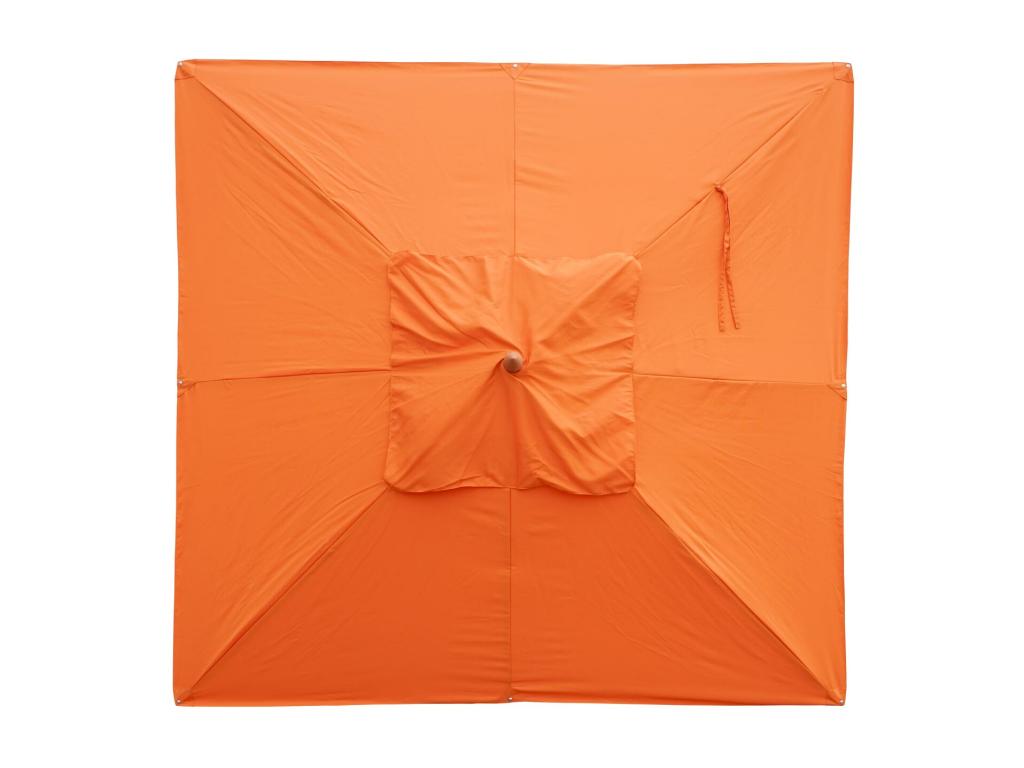 Replacement canopy for Delimoa-C57 3x3m terracotta parasol 21376ZSAJ