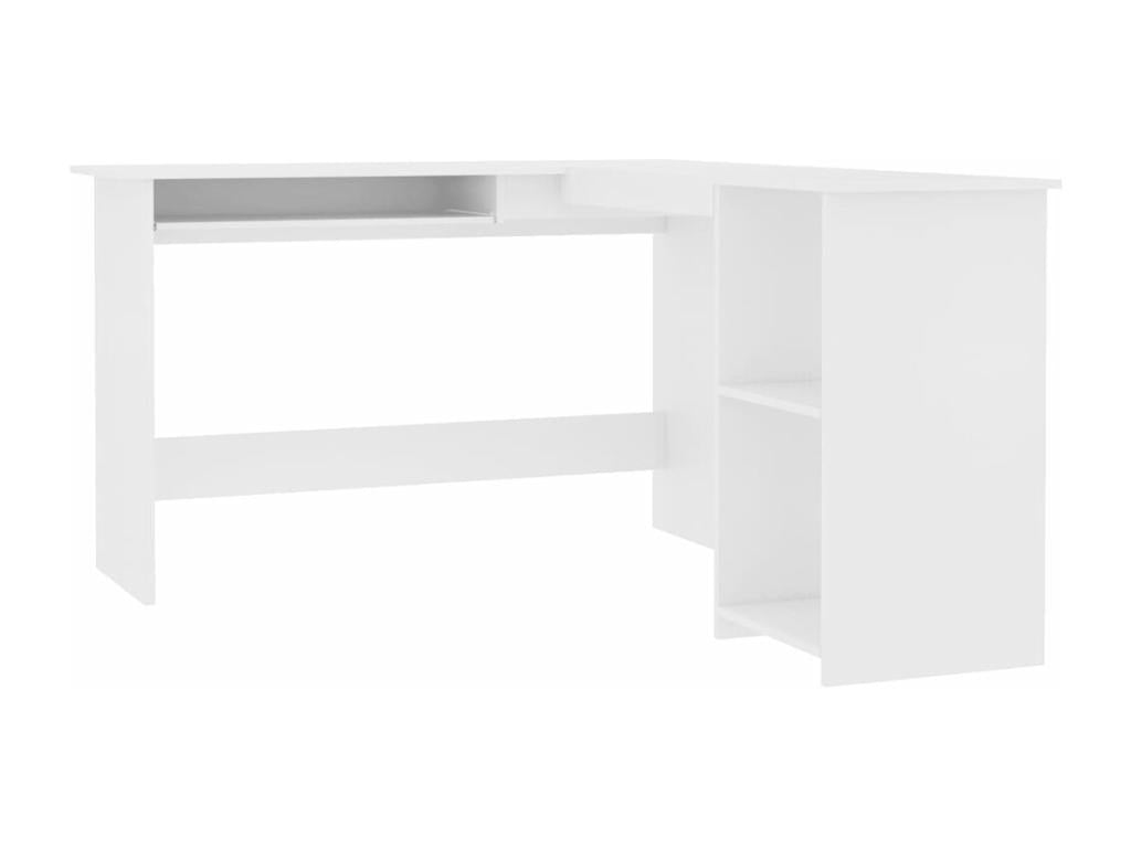 White desk/workstation, 120x140x75 cm, 02 0023681 46877UEYY