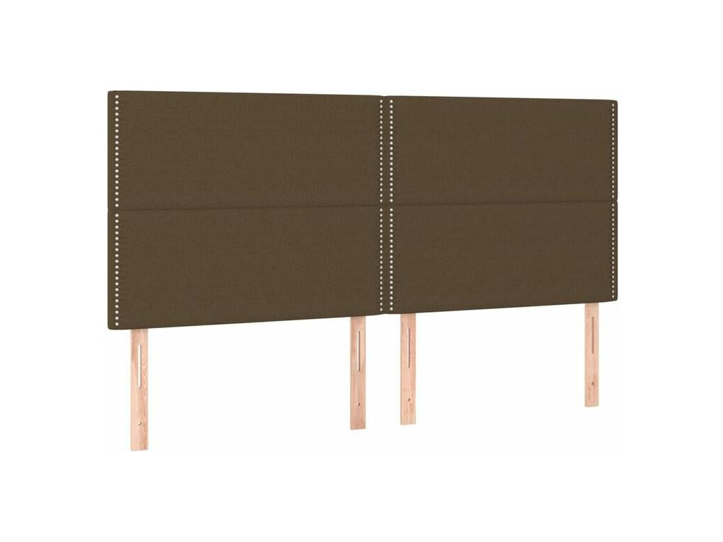 Delimoa bed base with mattress, dark brown, 180x200 cm, 10623VXJX