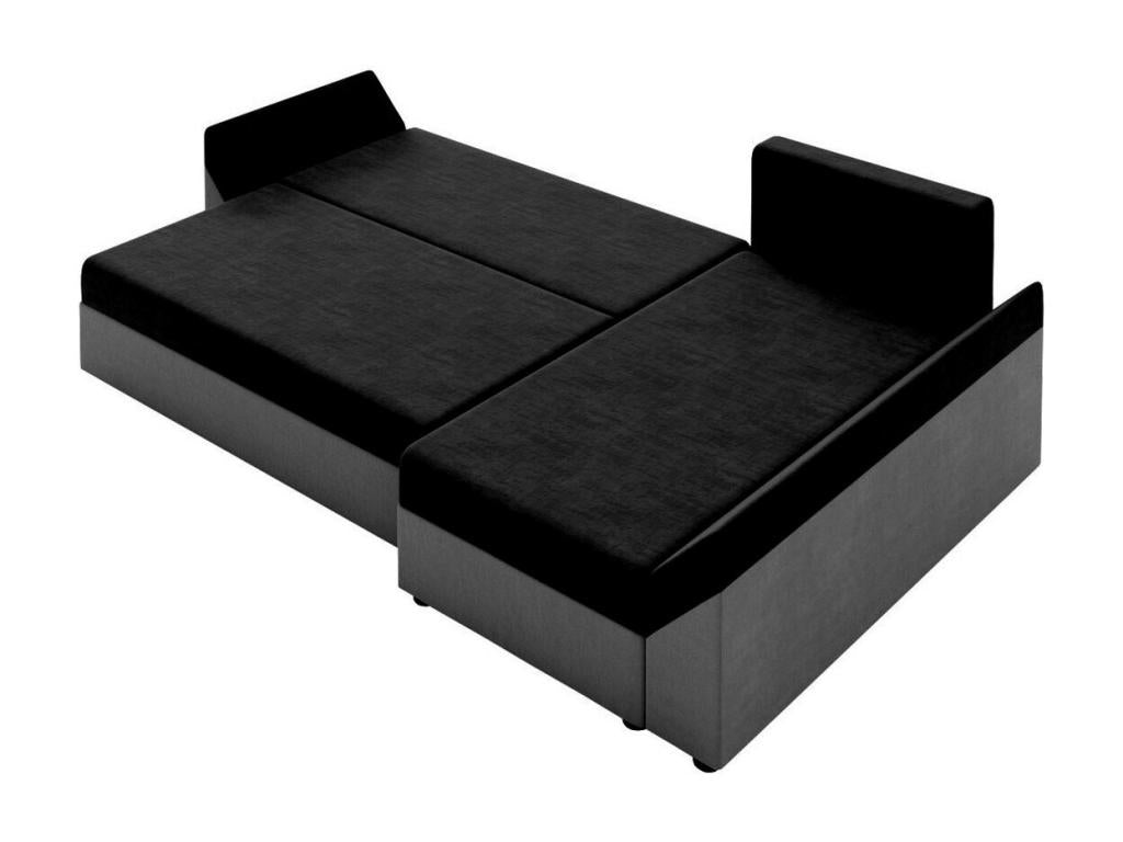 Delimoa 104 Corner Sofa, Light Brown, Sleeping Function, Bed Box, 240x140cm, 86518EZOU