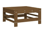 7-piece garden furniture set, honey brown, solid pine wood, 38866RHEJ