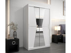 Maroko Sliding Door Wardrobe 200/120/62 2 Doors White/White 21158EEFH