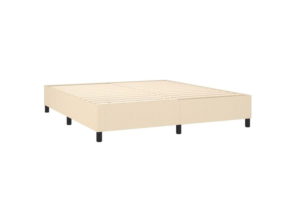 Delimoa bed base with mattress, Cream 180x200 Fabric 99847JXLU