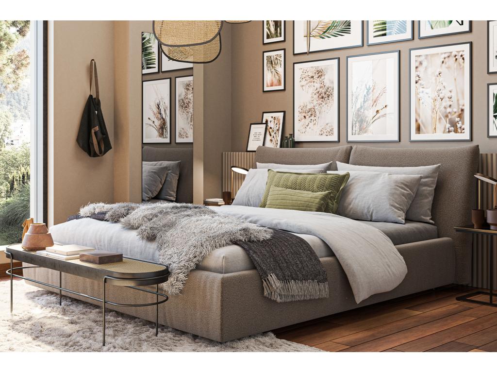 Bed - Delimoa corduroy - Delimoa 05773HRCP