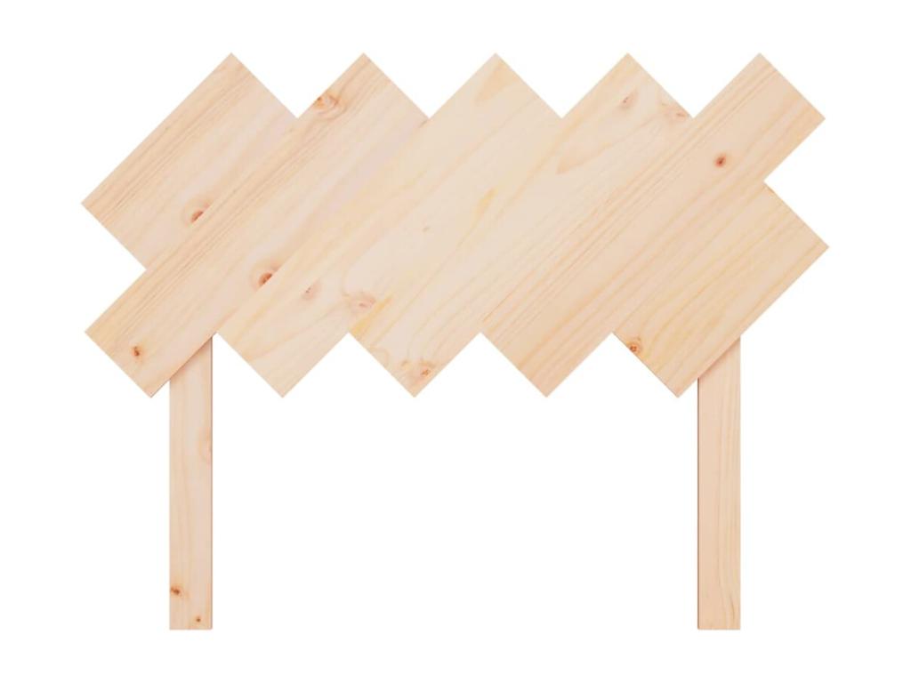 Headboard 104x3x80.5 cm Solid pine wood 88387VNSR