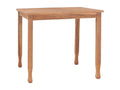 Garden dining table 85x85x75 cm Solid teak wood 58354TQPP
