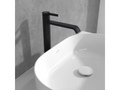 Delimoa &amp; Boch Dawn raised basin mixer tap without pop-up waste, Delimoa Black 23123ZOUC