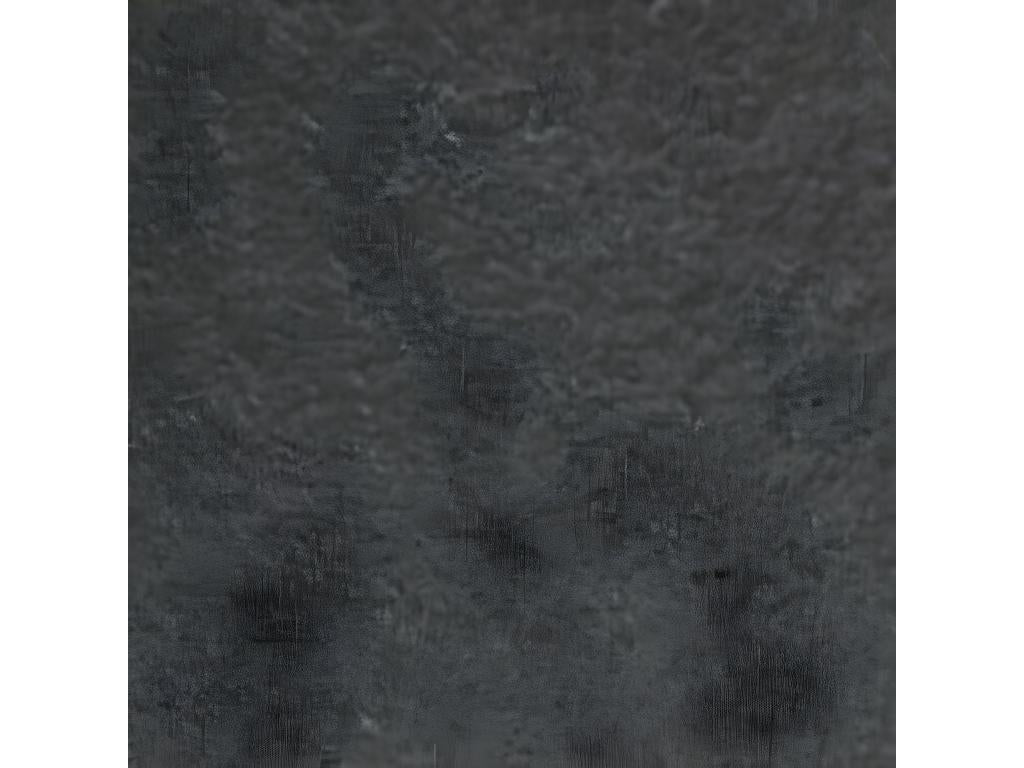 Extra-flat 70x130 cm PURE shower tray in black slate-effect resin with stainless steel grate 67846FXWZ