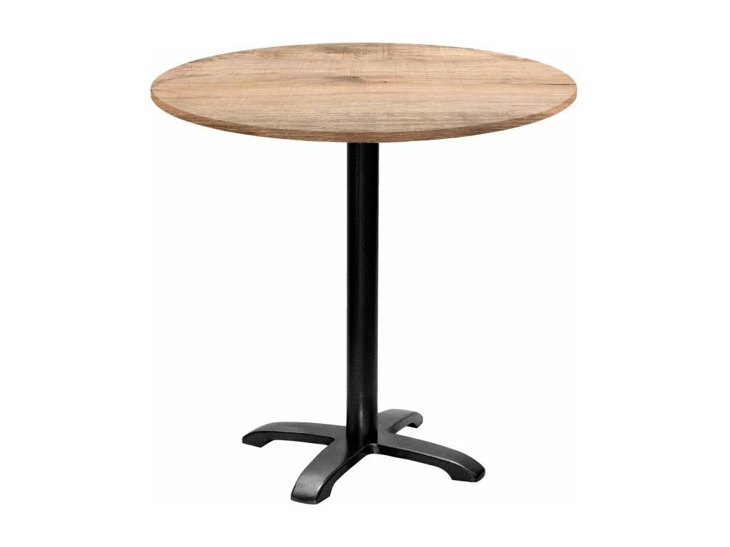 Round table 80 cm - Delimoa natural tannin model 41600GAIQ