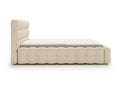 Delimoa Bed Delimoaé Parlas Bis - Double Bed 160x200 with Slatted Base and Delimoa Storage - Velvet Beige Fabric Amor Velvet 4323 39354HAQV