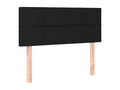 Black LED Headboard 80x5x78/88 cm Fabric 44657GLNE