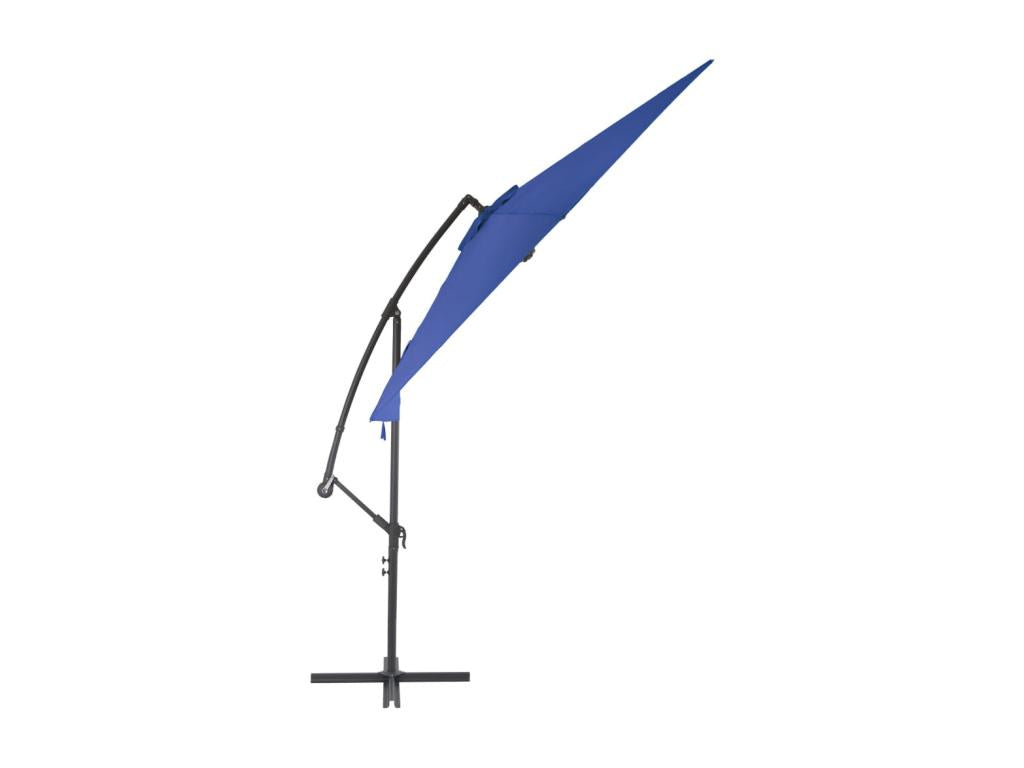 Cantilever parasol with blue aluminum pole 02 0008479 57894CEYV