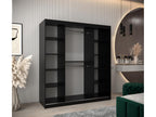 Artanzy T3 Sliding Door Wardrobe 200/180/62 2 Doors Black/Artanzy 67719MJPI