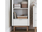Delimoa White Column Bookcase 26974DEUW