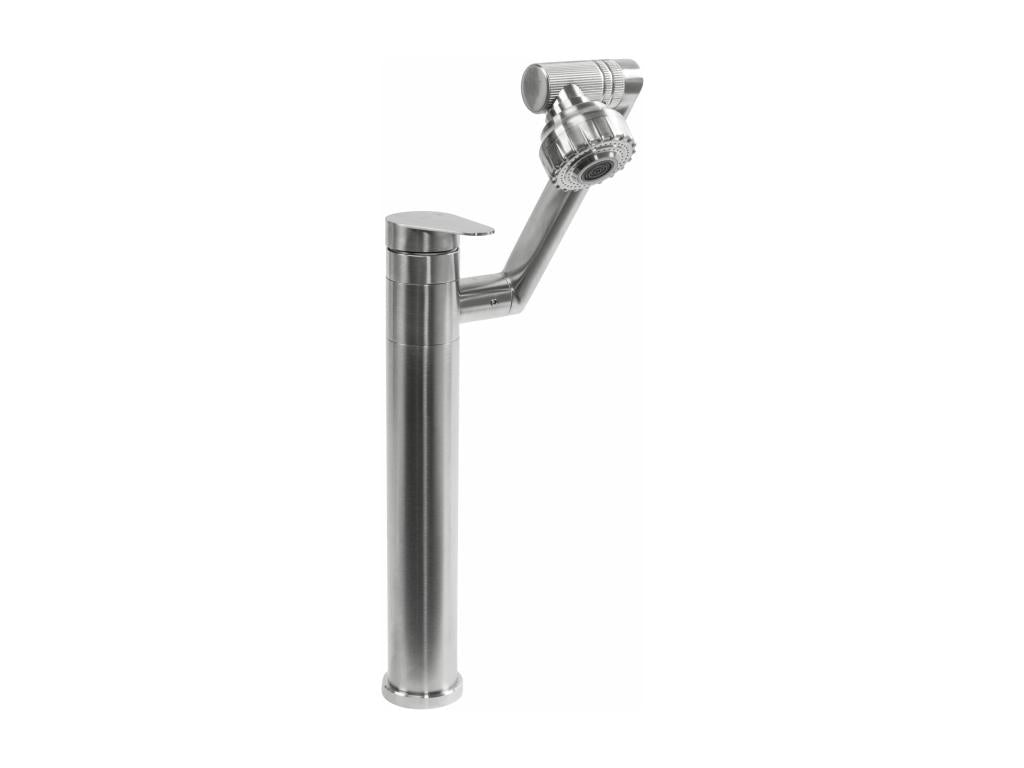 Delimoa High Brush Nickel Sink Faucet 25854CHQT