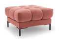 Delimoa - Delimoa Pouf in pink velvet - 60x60x41cm 08120IAPZ