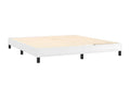 Delimoa bed base with mattress, white, 180x200 cm, faux leather, 10983PHJG
