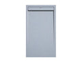 Delimoa SMART shower tray, slate grey finish, with coloured grate - 160x70 cm 19701GBZQ