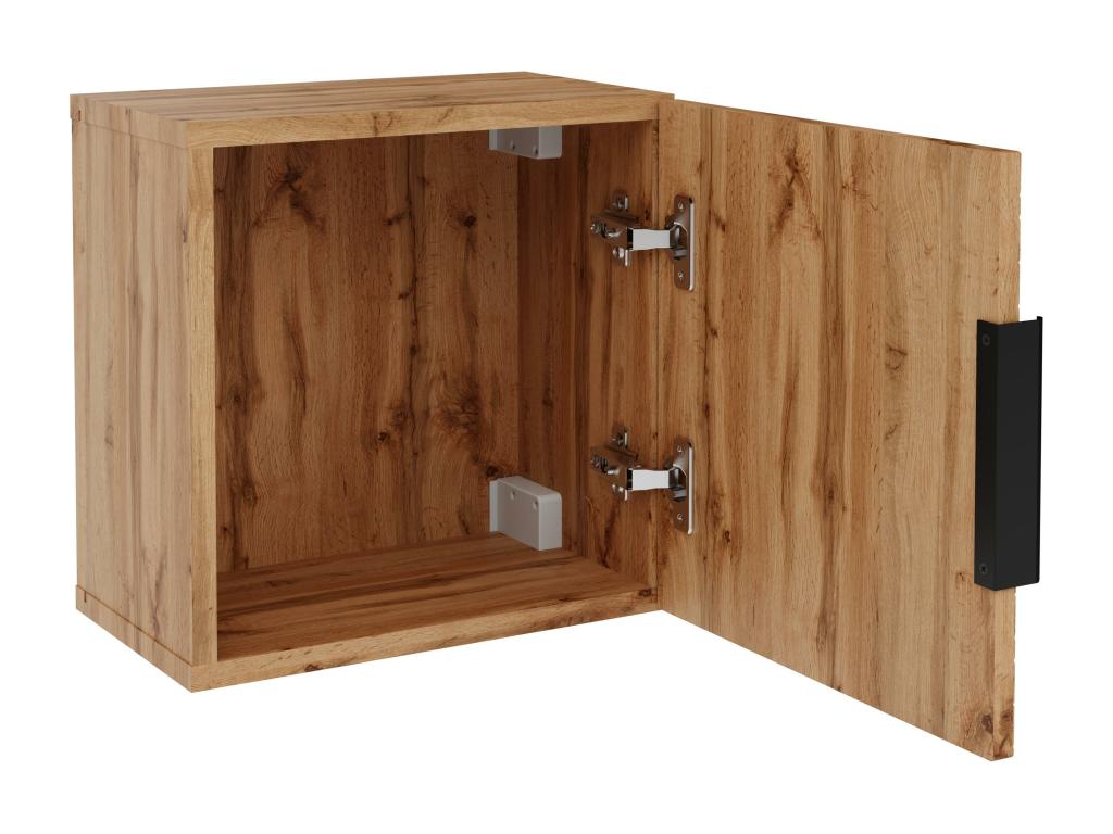 Delimoa SCAB32 1D Side Cabinets 32x18x32 Natural Light 63759XEVE