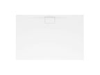 Non-slip tray 170x80x4.8 Delimoa ET BOCH Architectura Metalrim acrylic rectangle white 22645CGYI