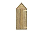 Garden tool shed with door 77x28x178 Impregnated pine 01463WATV