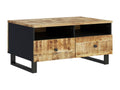 Coffee table 80x54x40 cm Solid and engineered mango wood 03225JPYJ